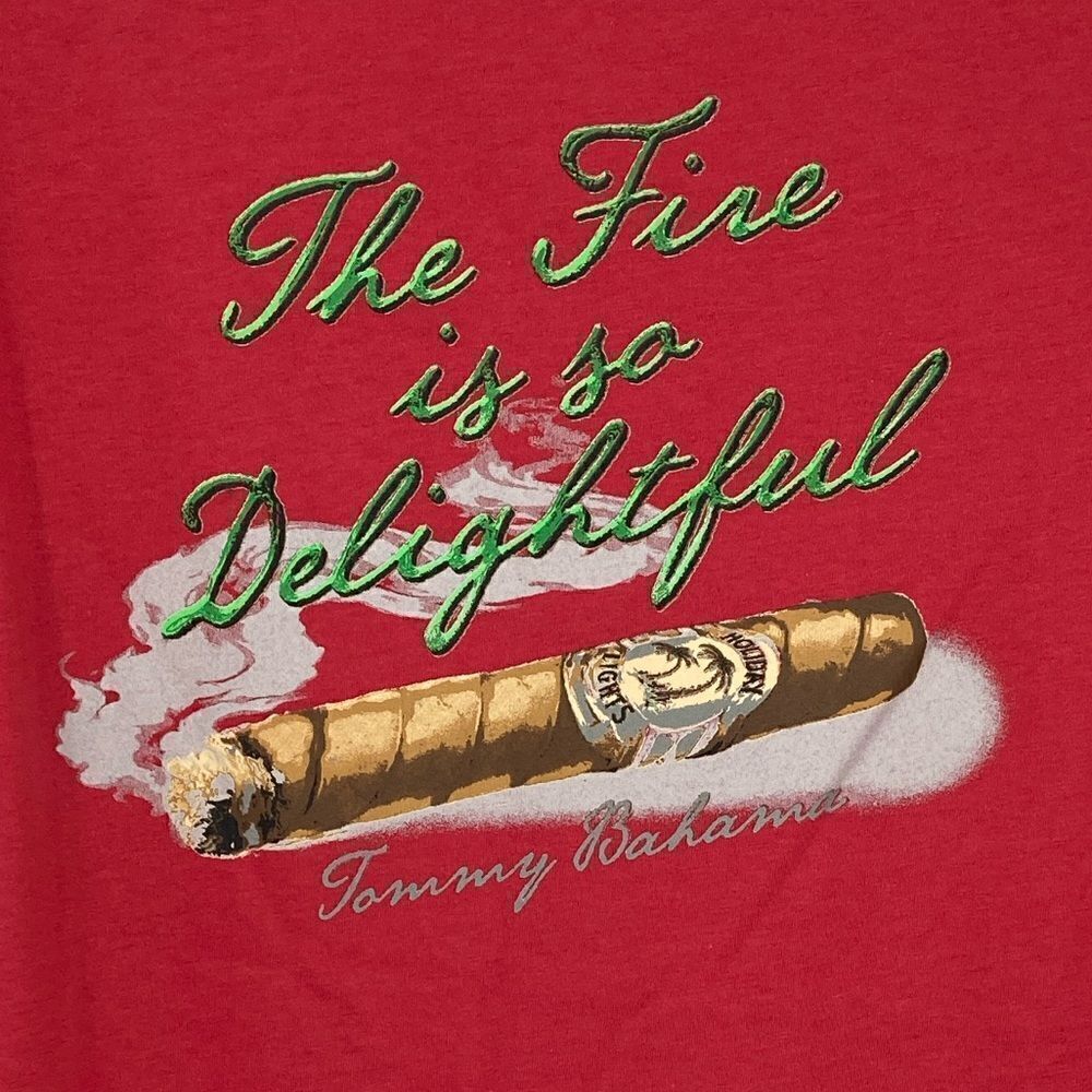 NWT Tommy Bahama Men’s Red Graphic T-Shirt M